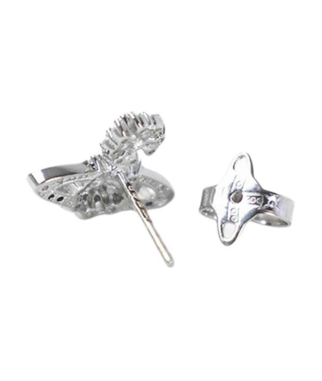 VIVIENNE WESTWOOD Серебряные металлические серьги, фото 2