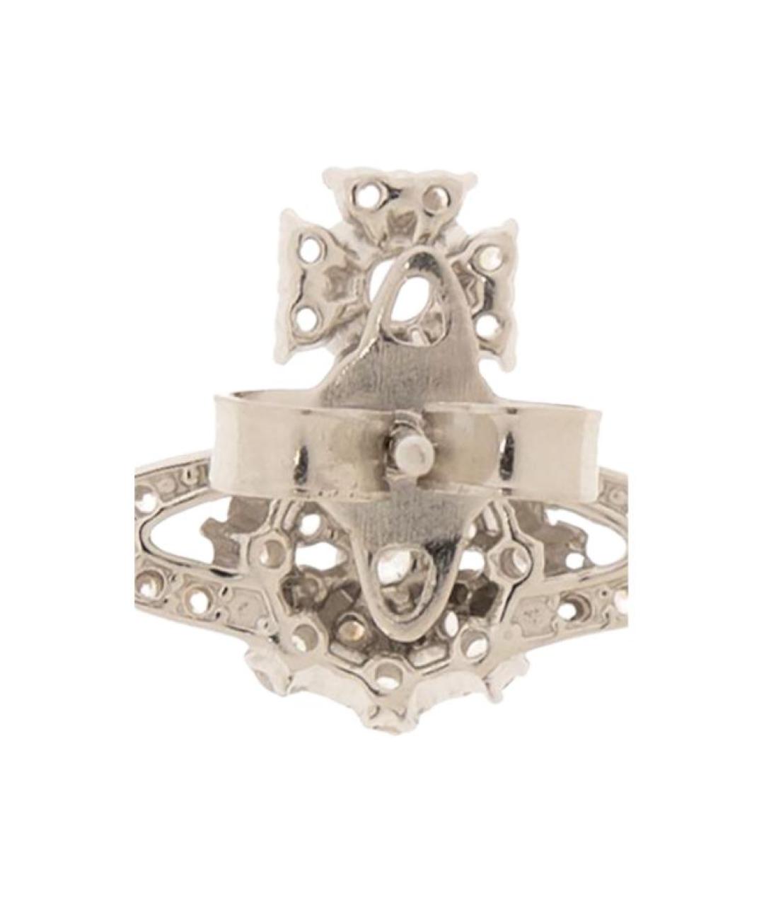 VIVIENNE WESTWOOD Серебряные металлические серьги, фото 3