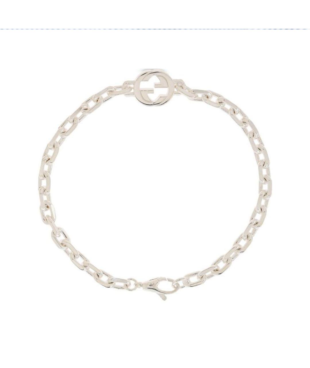 GUCCI Серебряный браслет, фото 3