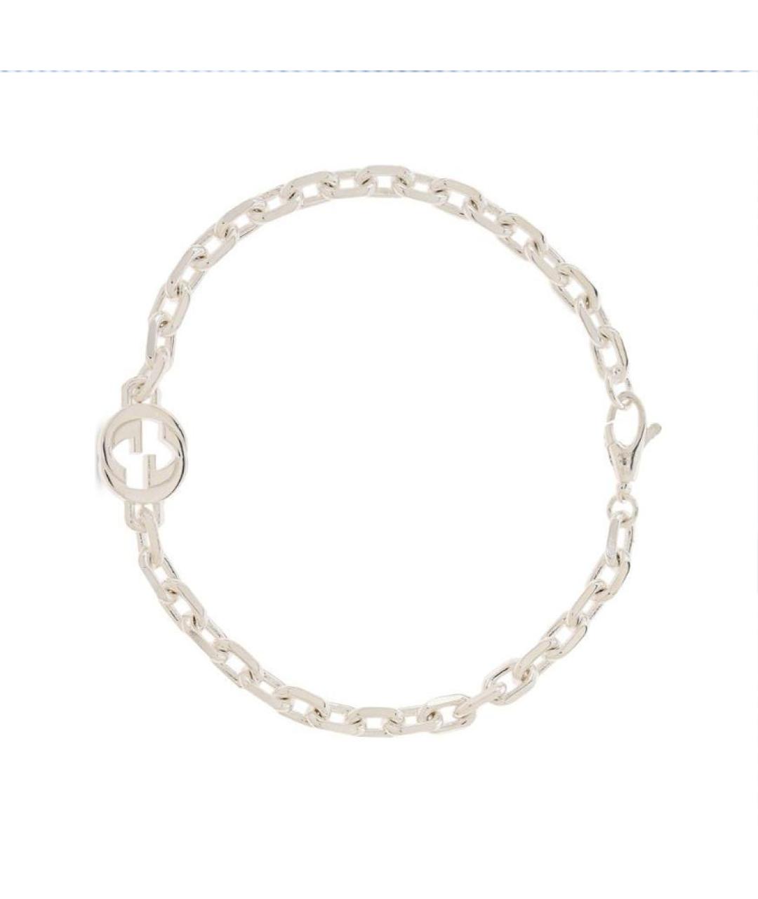 GUCCI Серебряный браслет, фото 2