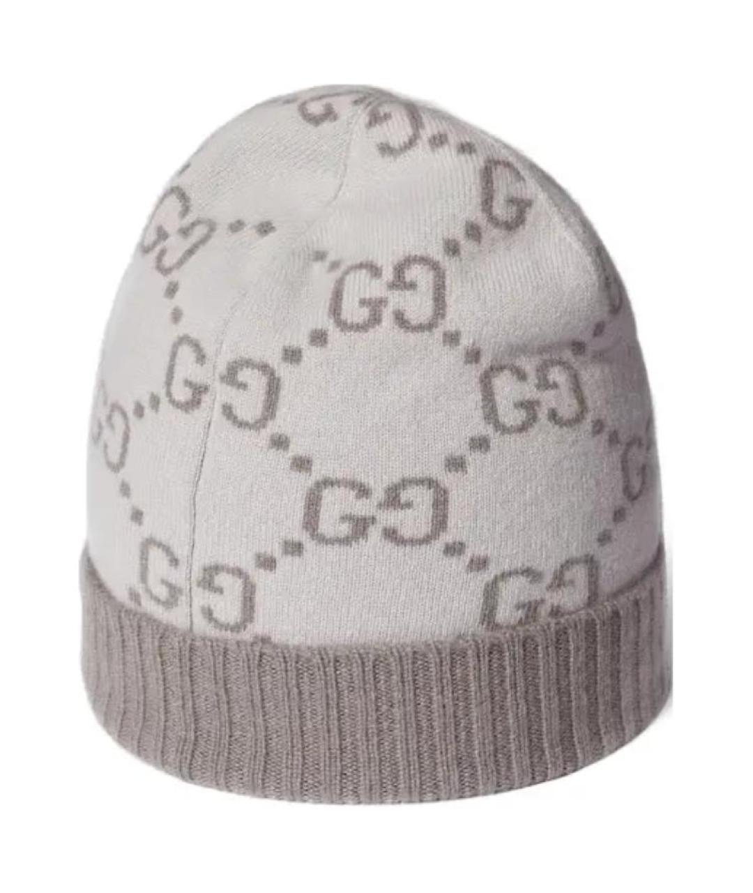 GUCCI Серая шапка, фото 3