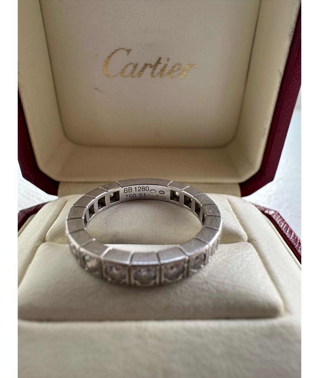 CARTIER Серебряное кольцо из белого золота, фото 4
