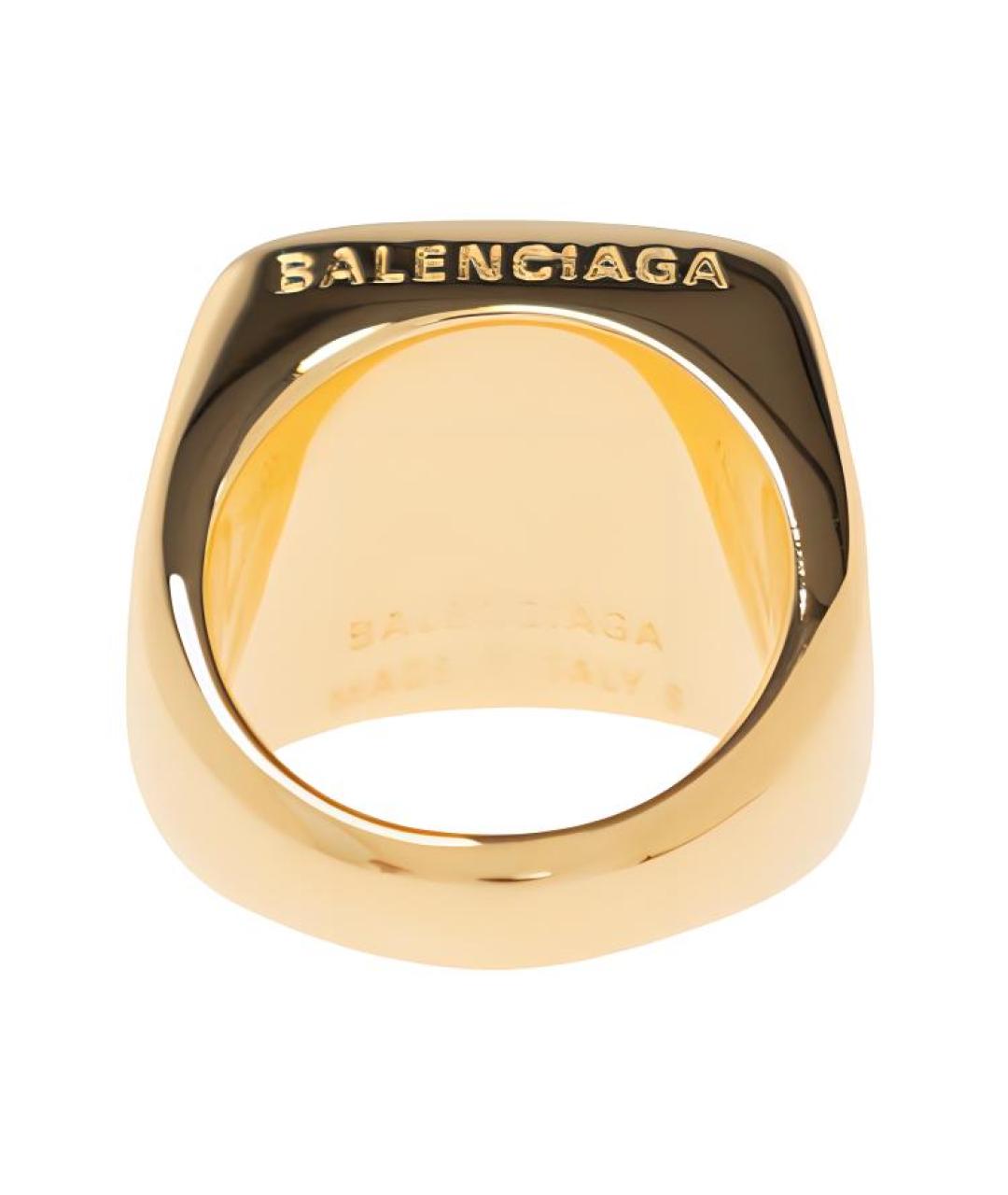 BALENCIAGA Мульти латунное кольцо, фото 4