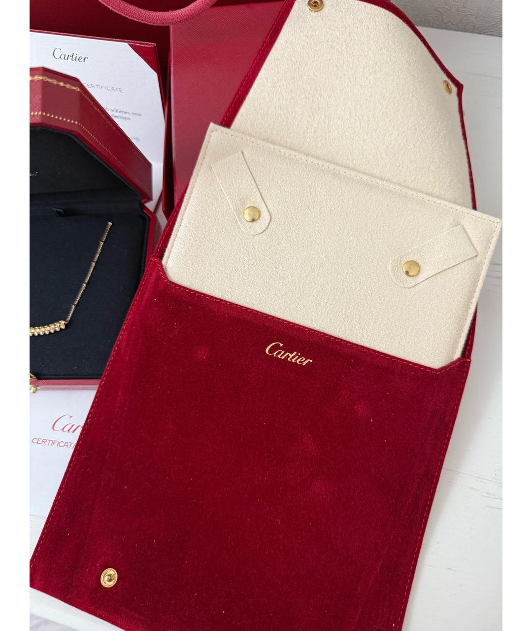 CARTIER Желтая цепочка из желтого золота, фото 4