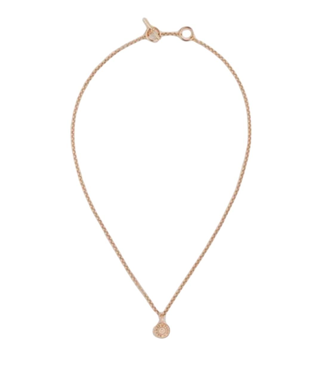 HERMES Золотая цепочка из розового золота, фото 1