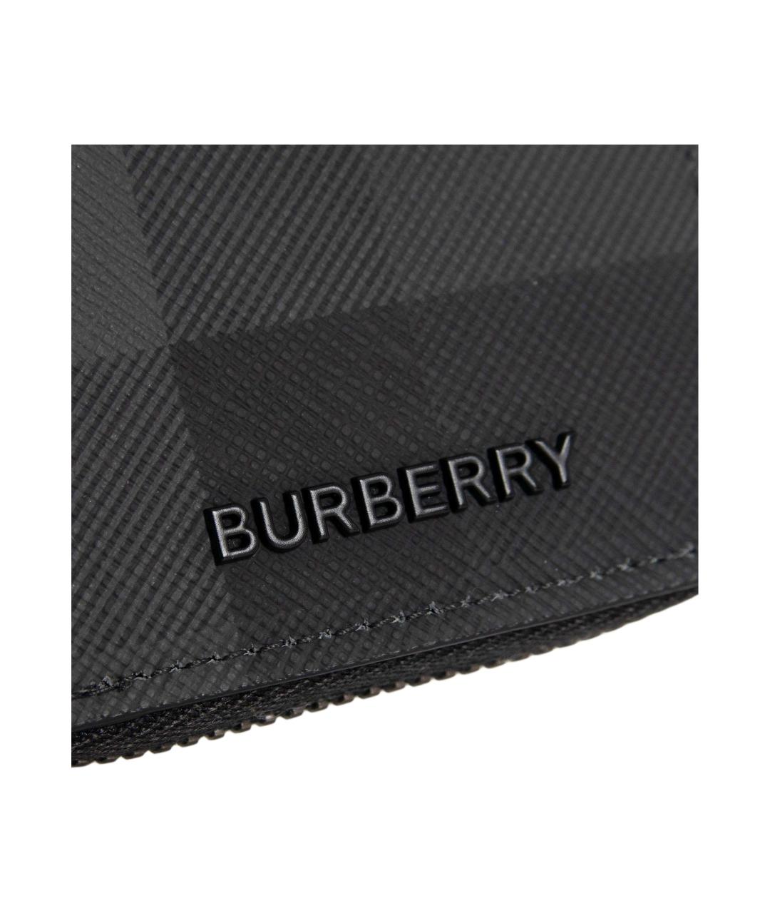 BURBERRY Черный кардхолдер, фото 5