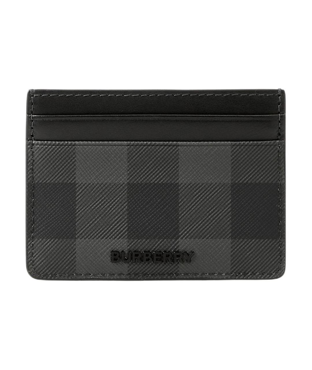 BURBERRY Черный кардхолдер, фото 1