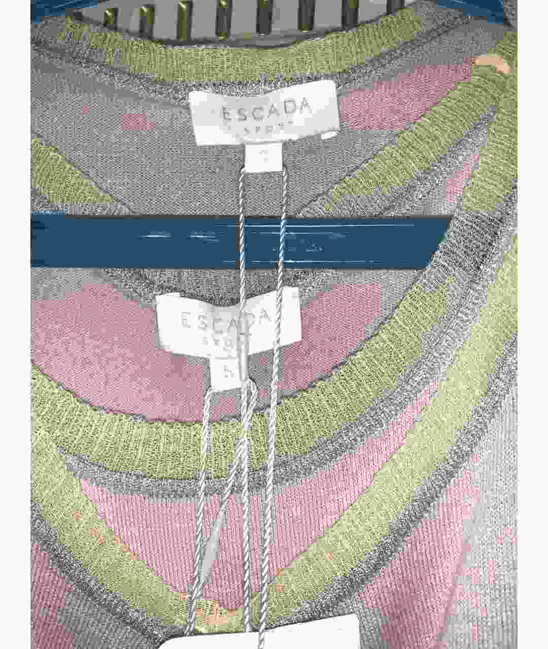 ESCADA Розовый кашемировый джемпер / свитер, фото 3