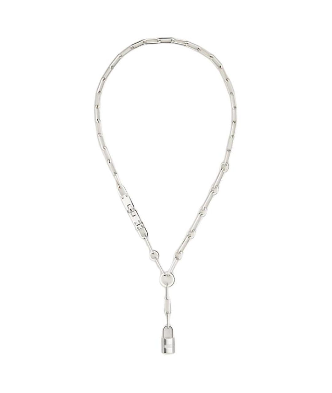 HERMES Серебряная серебряная цепочка, фото 2
