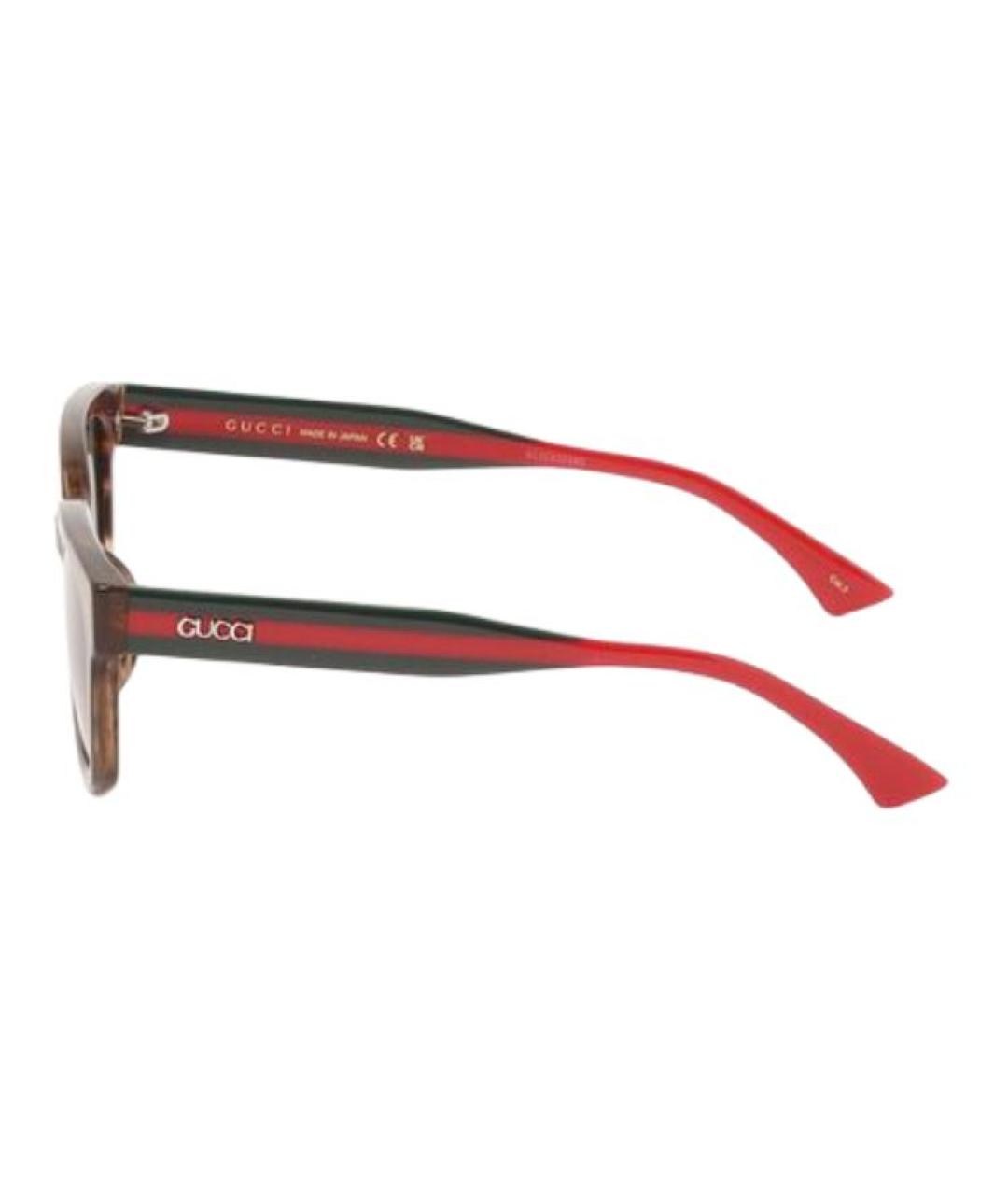 GUCCI Мульти пластиковые солнцезащитные очки, фото 2