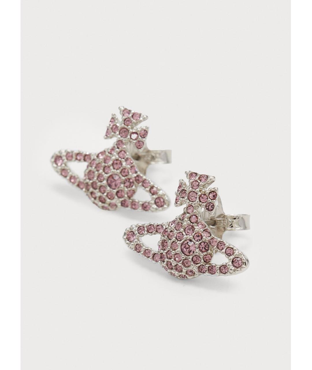 VIVIENNE WESTWOOD Серебряные латунные серьги, фото 2