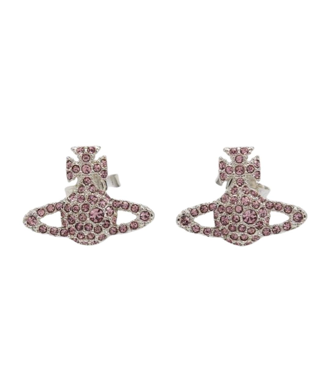 VIVIENNE WESTWOOD Серебряные латунные серьги, фото 1