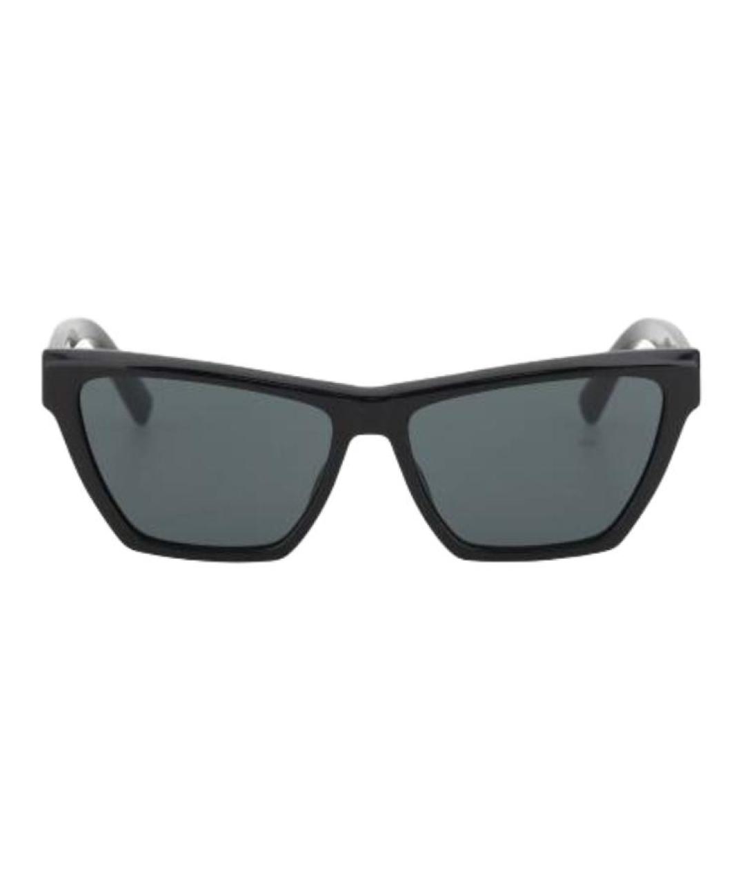 SAINT LAURENT Черные пластиковые солнцезащитные очки, фото 2