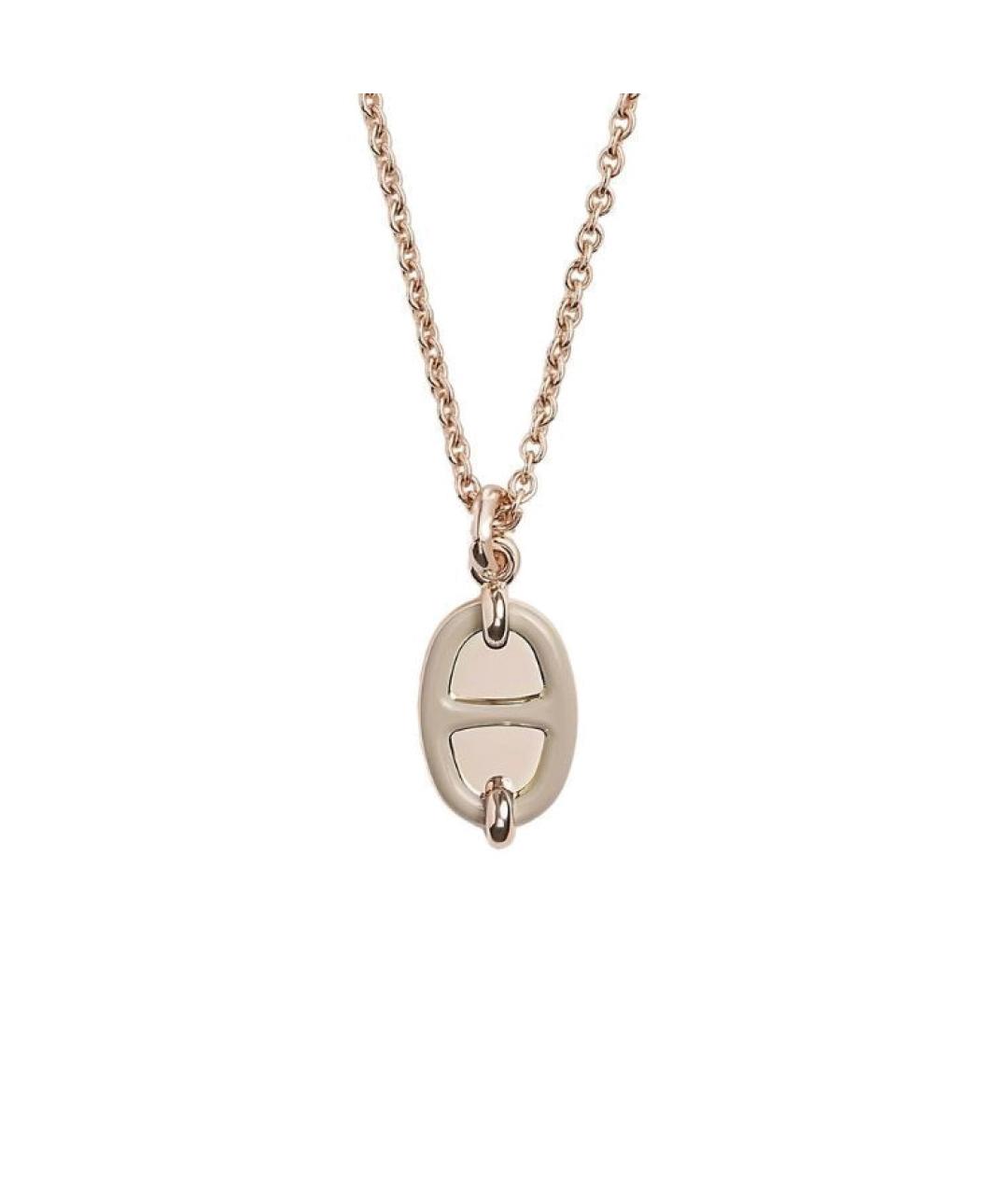 HERMES Серая металлическая подвеска, фото 1