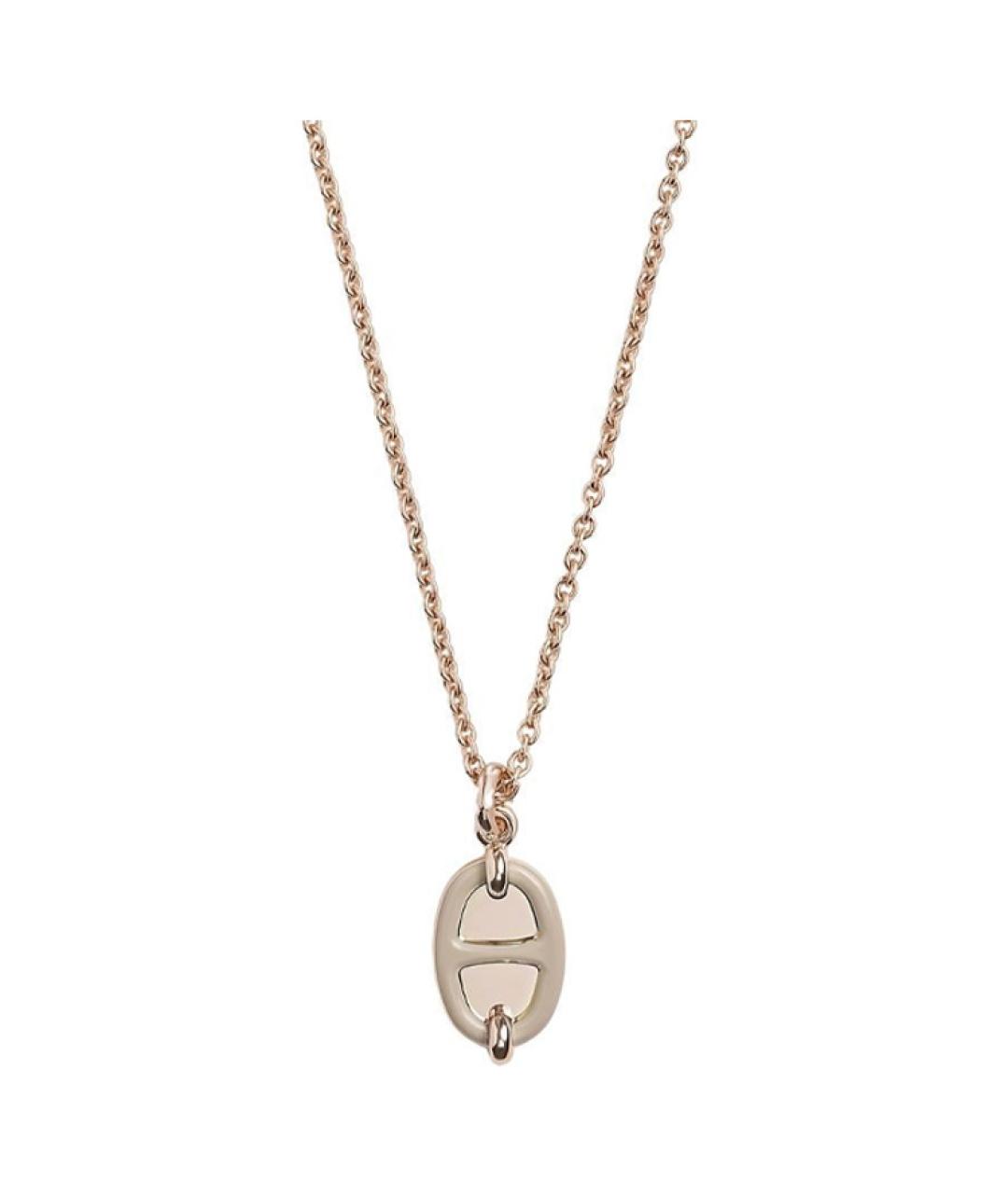 HERMES Серая металлическая подвеска, фото 2