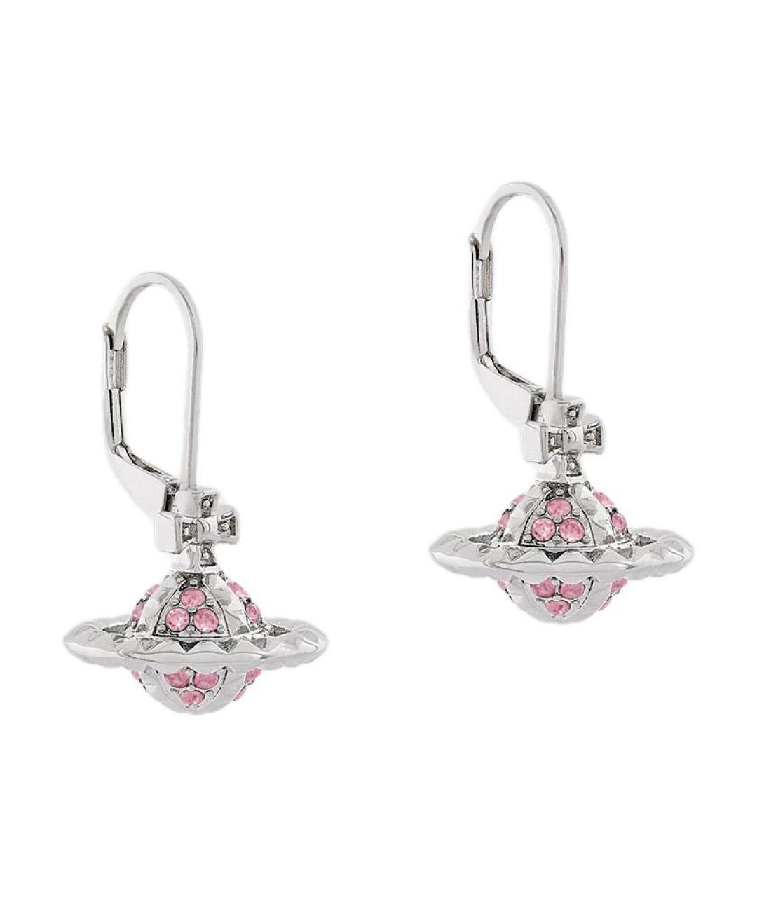 VIVIENNE WESTWOOD Серебряные металлические серьги, фото 2