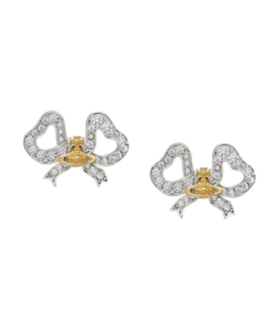 VIVIENNE WESTWOOD Серебряные латунные серьги, фото 1