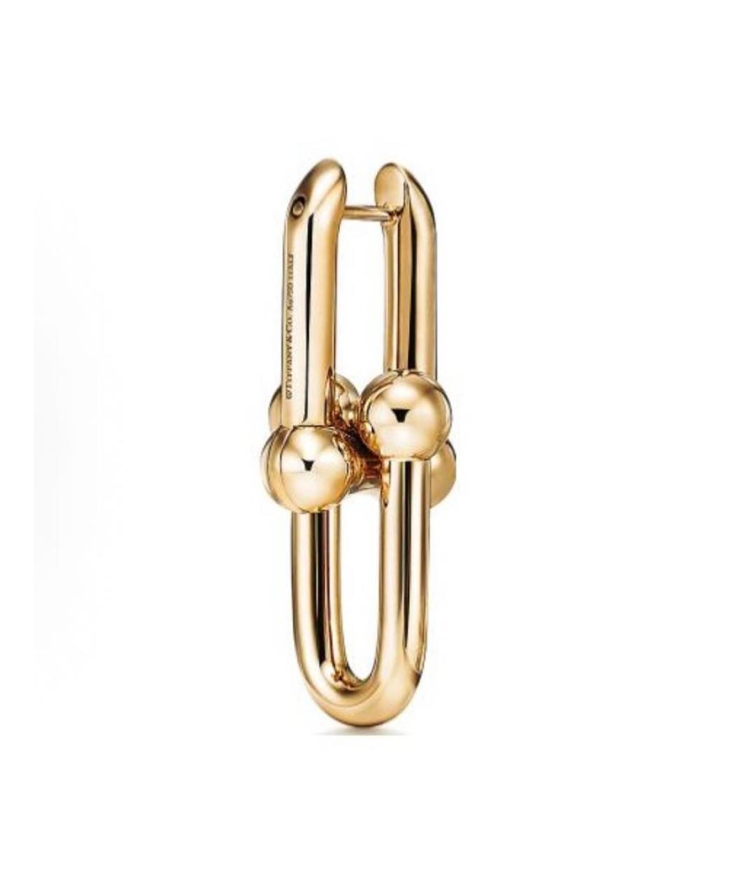 TIFFANY&CO Золотые серьги из желтого золота, фото 3