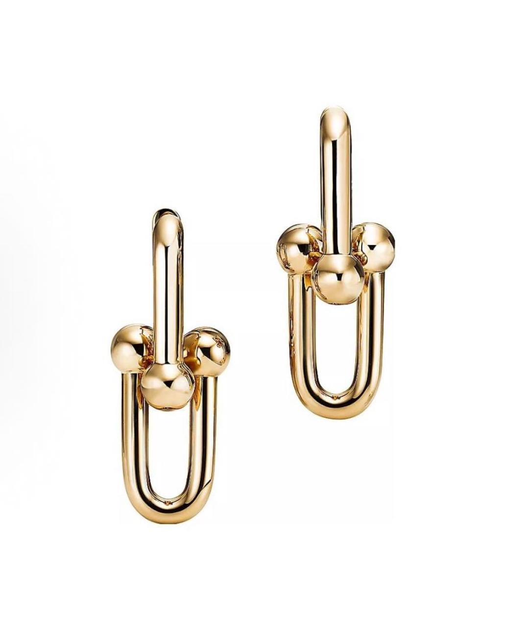 TIFFANY&CO Золотые серьги из желтого золота, фото 7