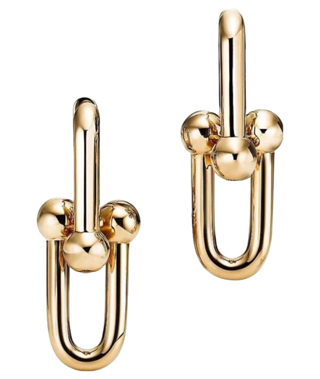 TIFFANY&CO Золотые серьги из желтого золота, фото 1