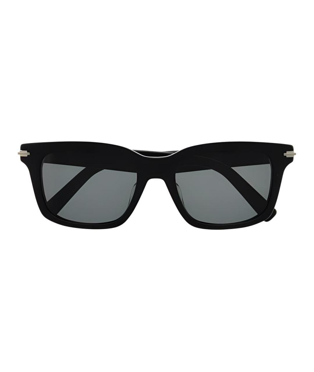 CHRISTIAN DIOR Черные пластиковые солнцезащитные очки, фото 2