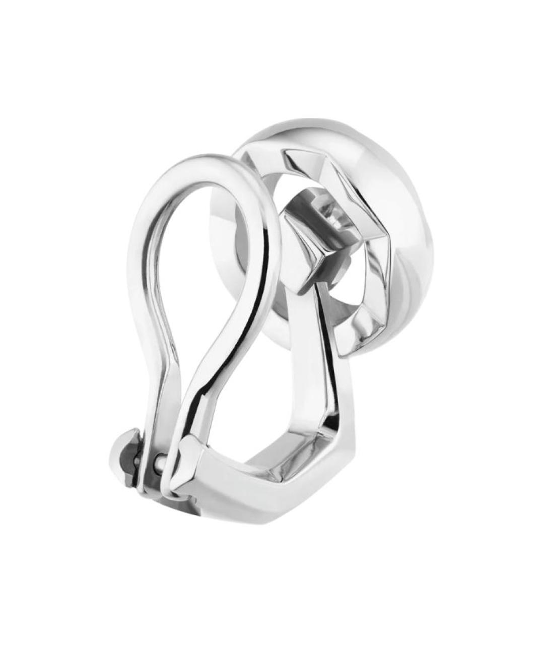 CHANEL Серебряные серьги из белого золота, фото 2