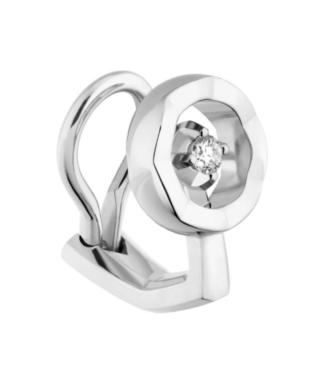 CHANEL Серебряные серьги из белого золота, фото 3