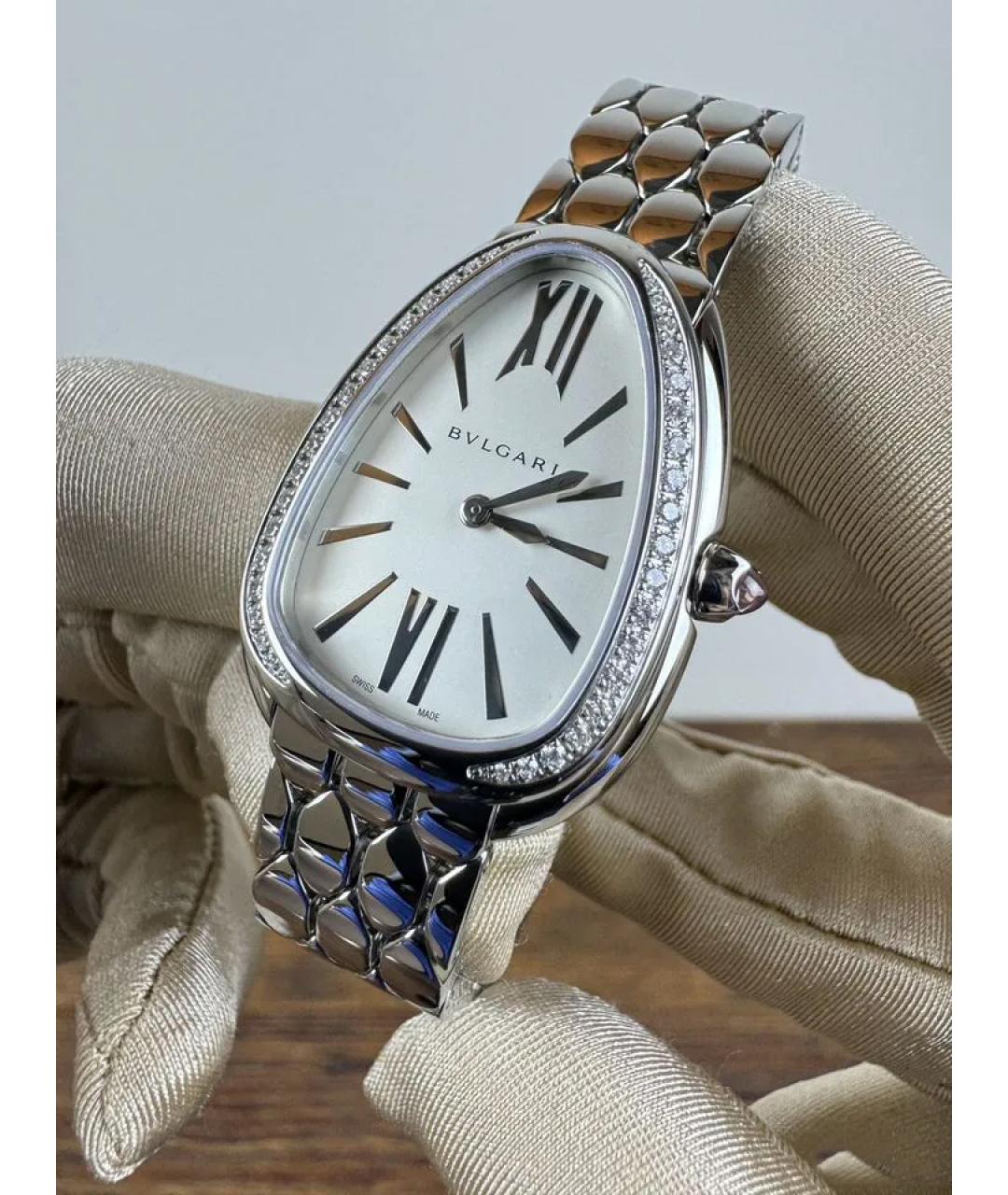 BVLGARI Белые часы, фото 2