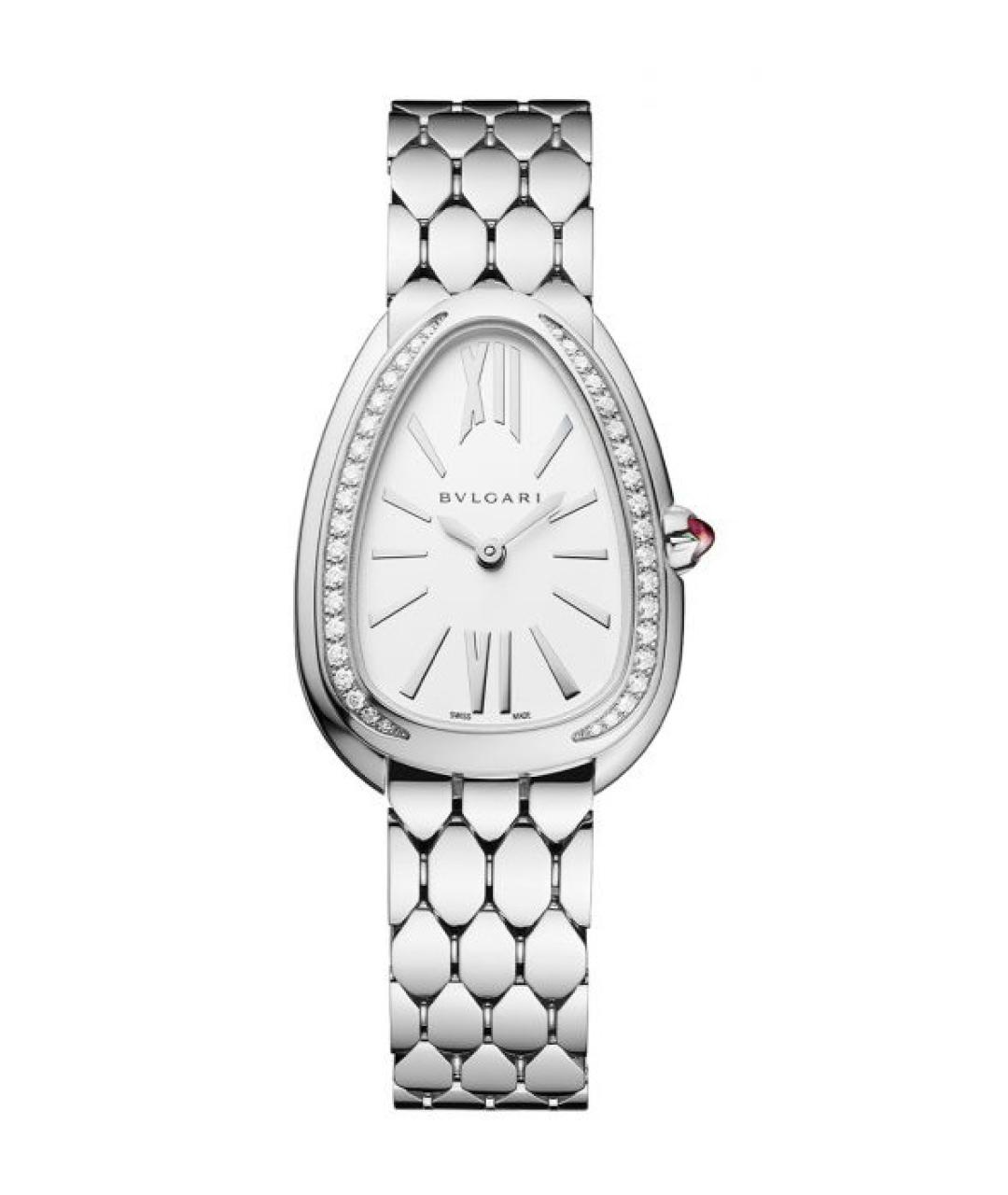 BVLGARI Белые часы, фото 1