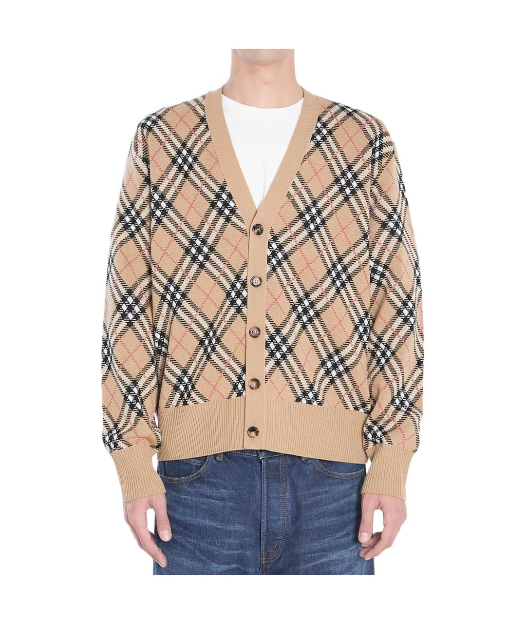 BURBERRY Коричневый кардиган, фото 2