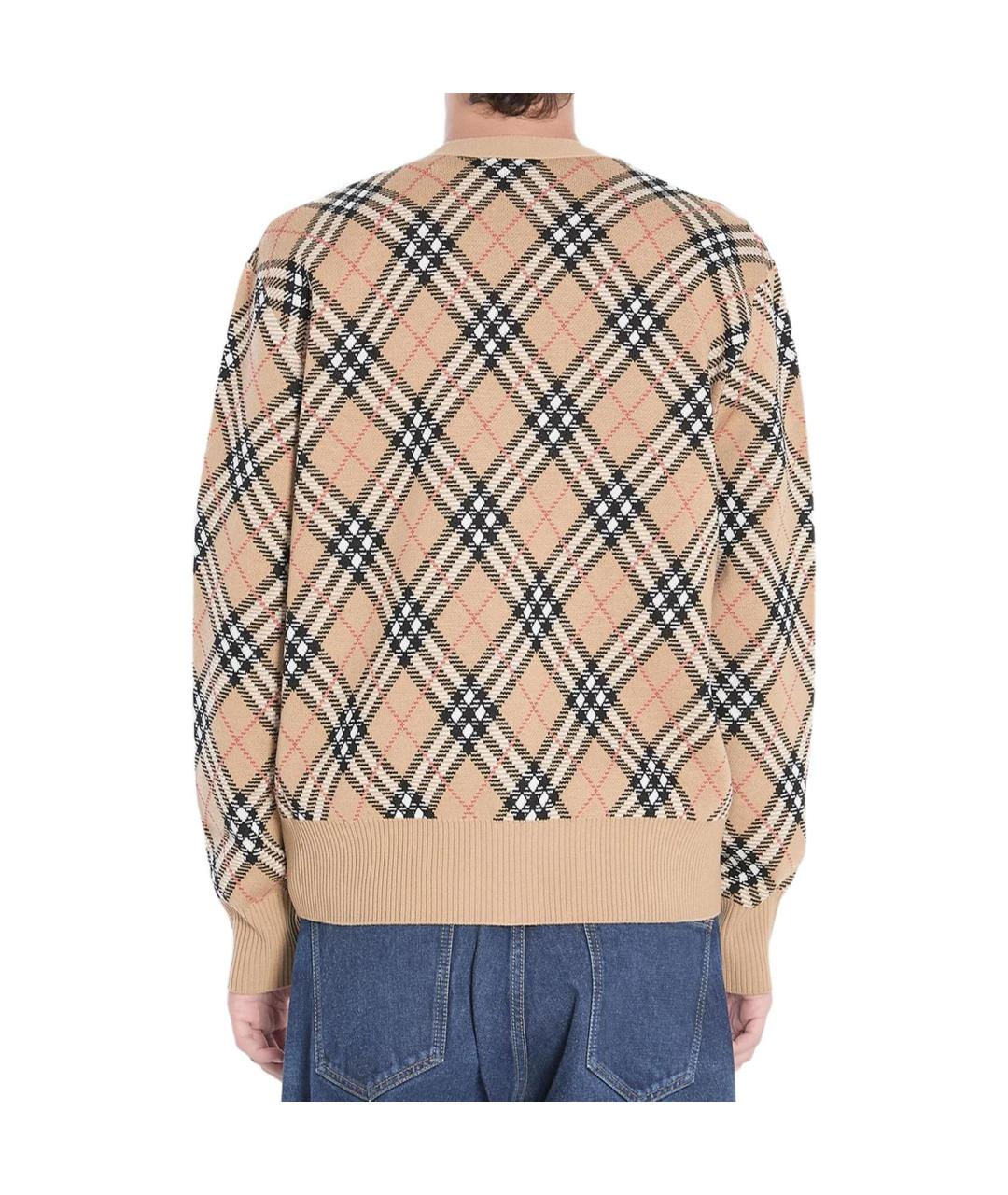 BURBERRY Коричневый кардиган, фото 3