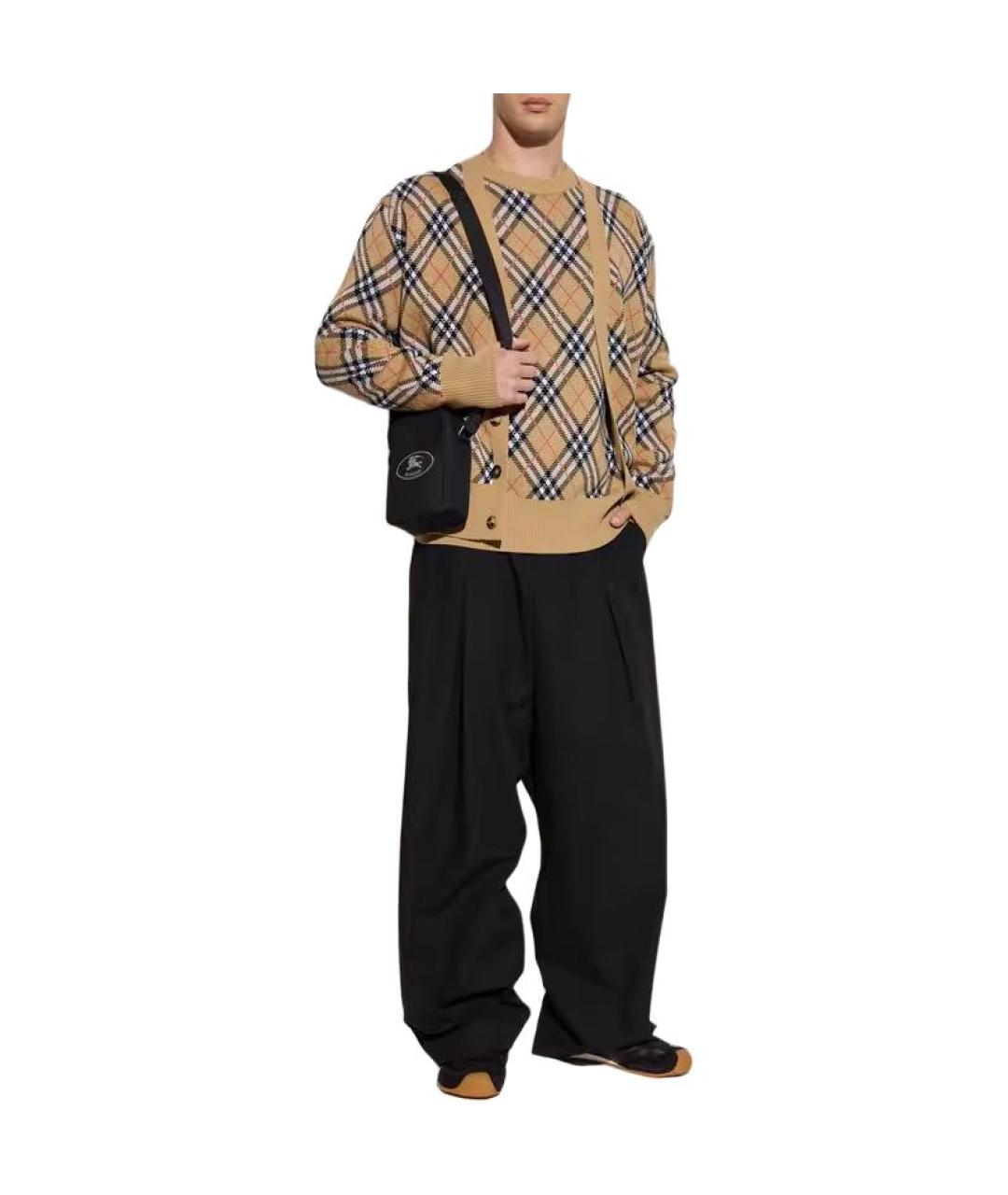 BURBERRY Коричневый кардиган, фото 4