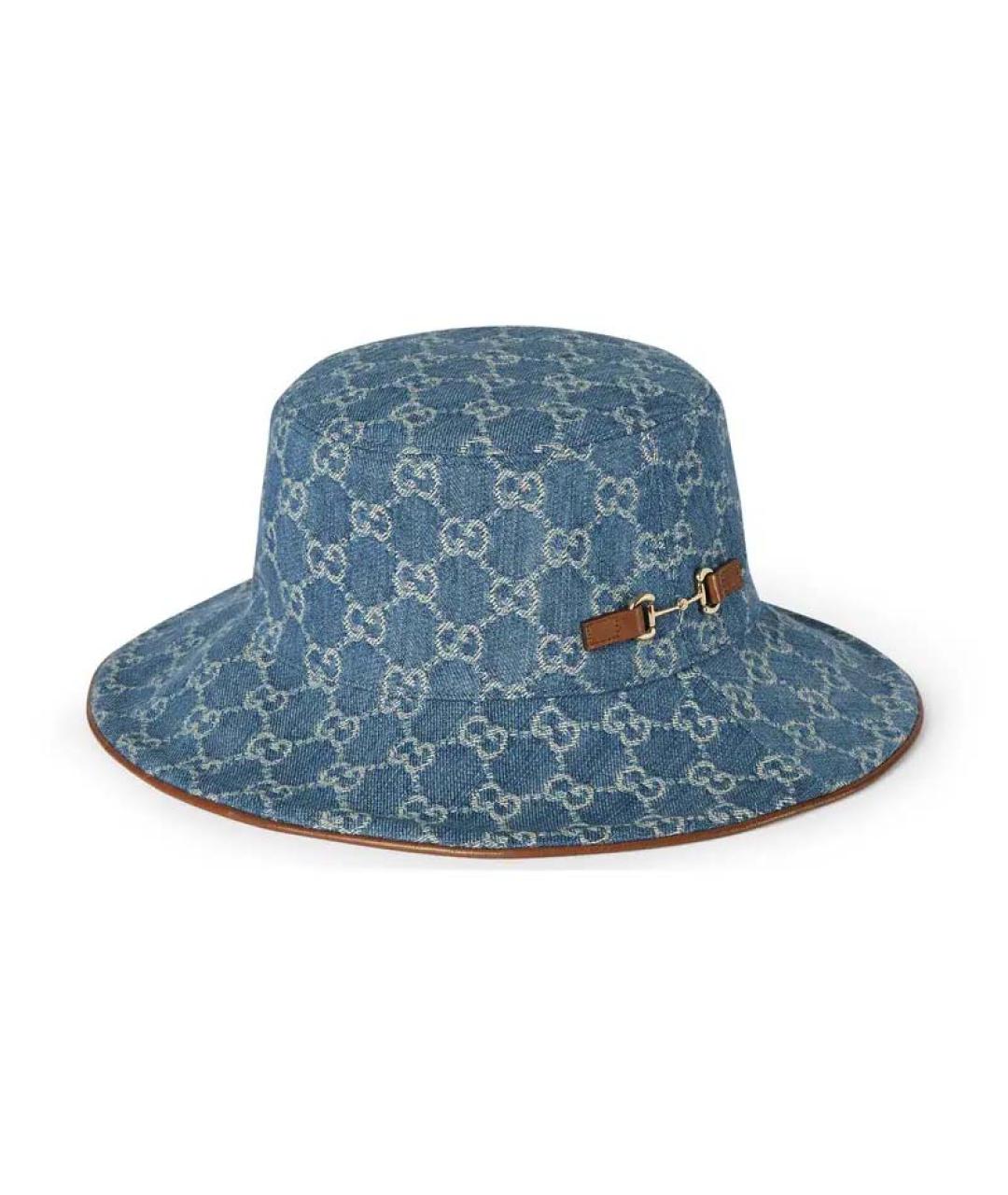 GUCCI Синяя панама, фото 3