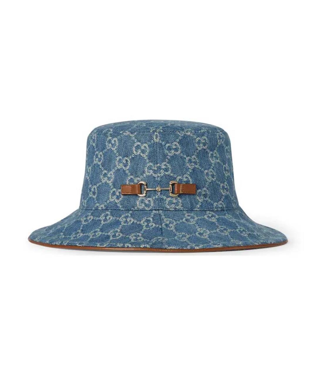 GUCCI Синяя панама, фото 1