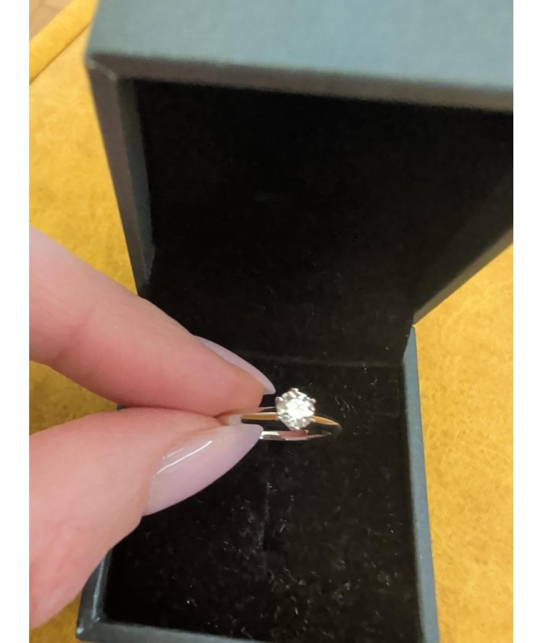 TIFFANY&CO Серебряное платиновое кольцо, фото 5