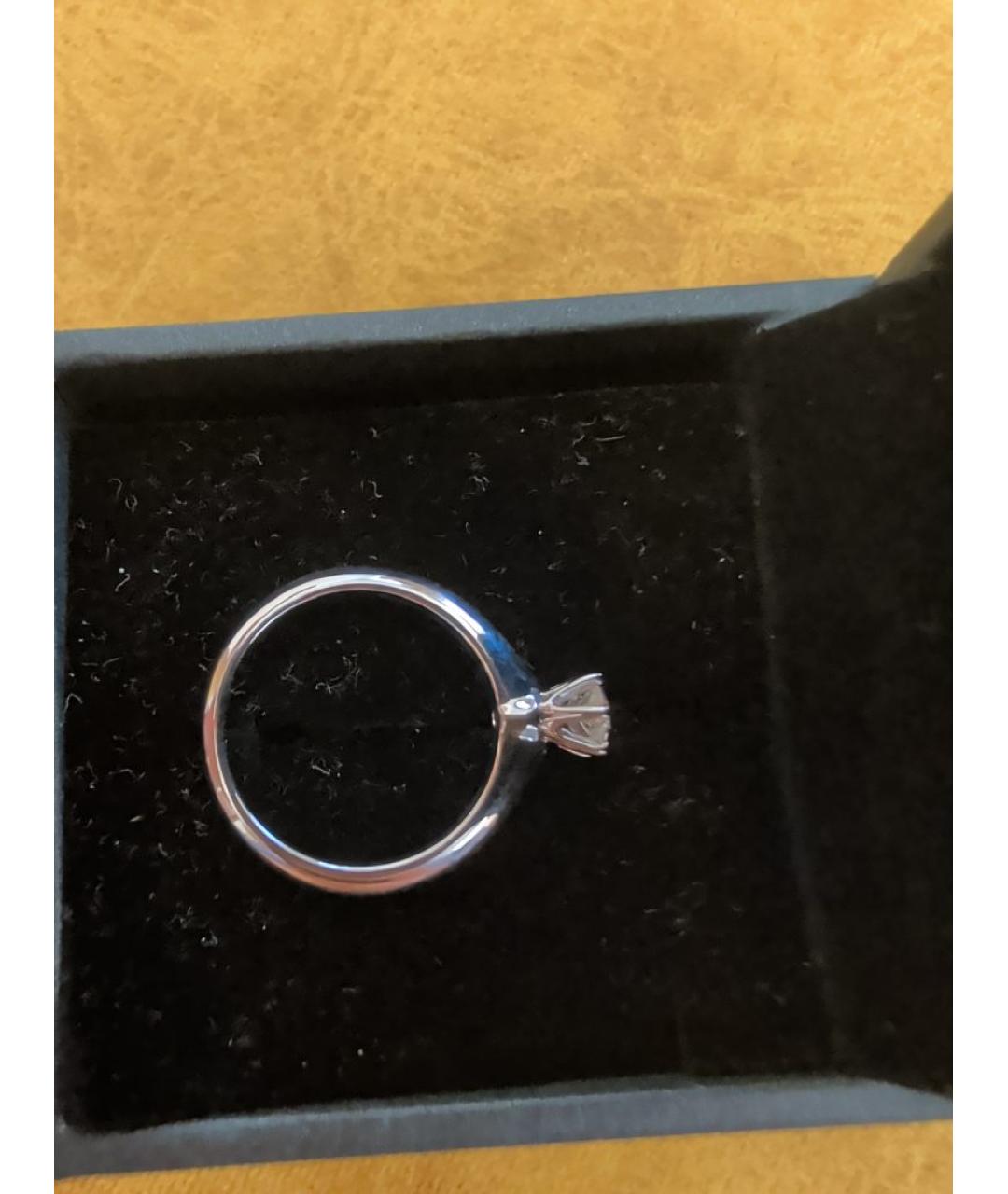 TIFFANY&CO Серебряное платиновое кольцо, фото 6