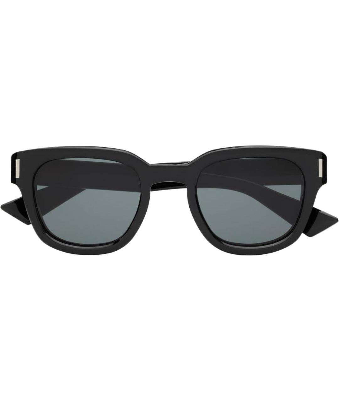 SAINT LAURENT Черные пластиковые солнцезащитные очки, фото 2