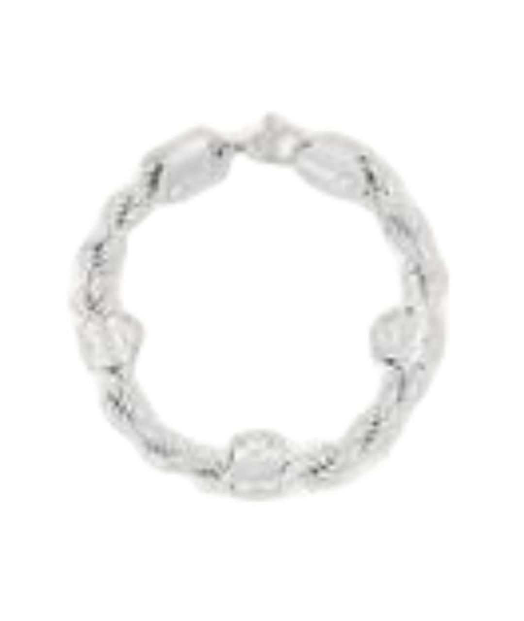 LOUIS VUITTON Серебрянный металлический браслет, фото 1