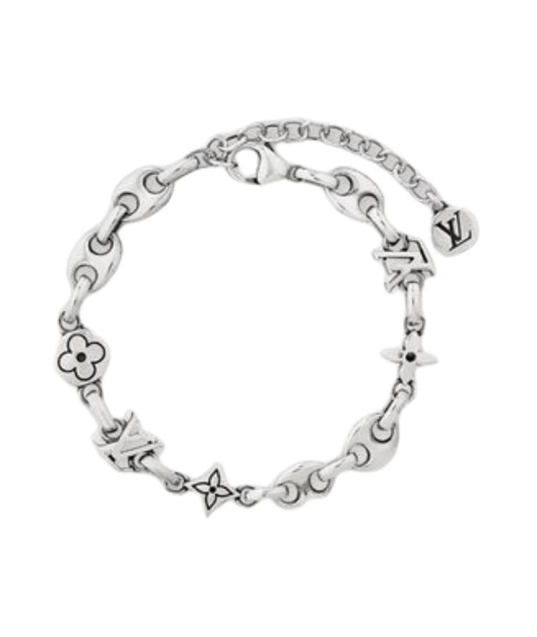 LOUIS VUITTON Серебряный браслет, фото 1
