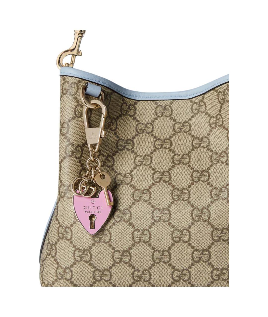GUCCI Розовый брелок, фото 4