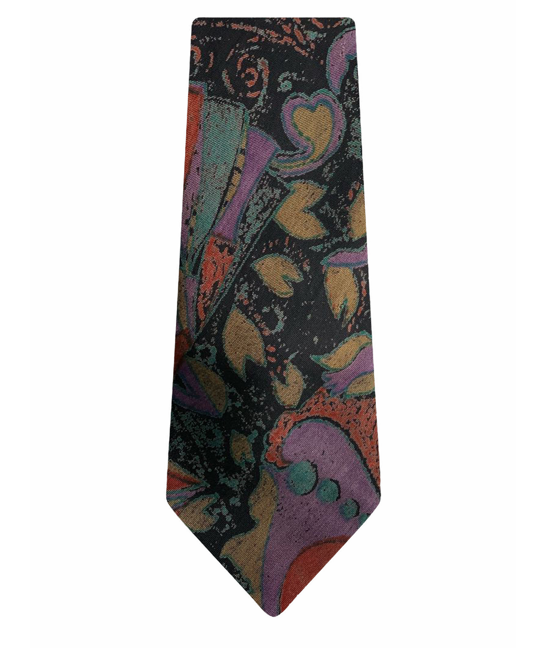 GUCCI Антрацитовый шелковый галстук, фото 1