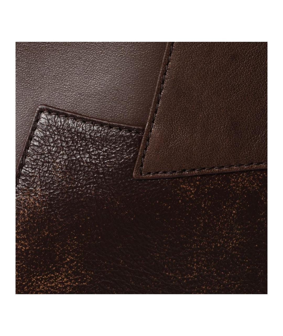 MIU MIU Коричневая кожаная сумка через плечо, фото 5