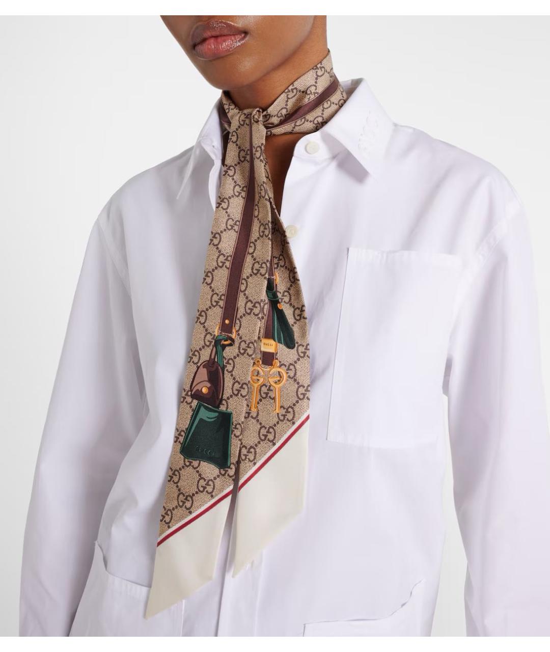 GUCCI Шарф, фото 5