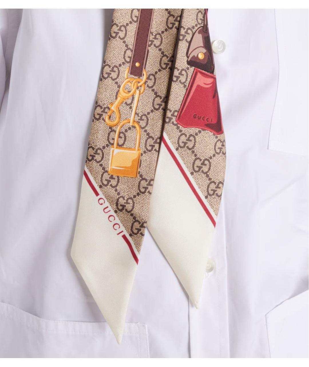 GUCCI Шарф, фото 4