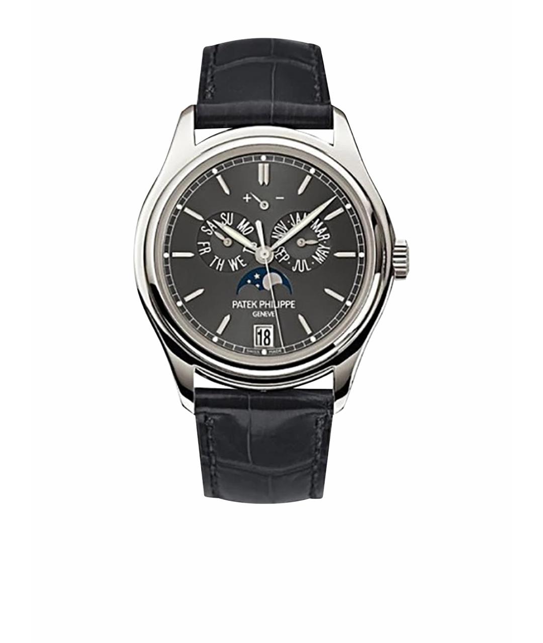 PATEK PHILIPPE Черные платиновые часы, фото 1