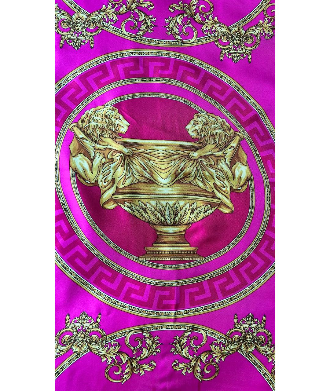 VERSACE Мульти шелковый платок, фото 6