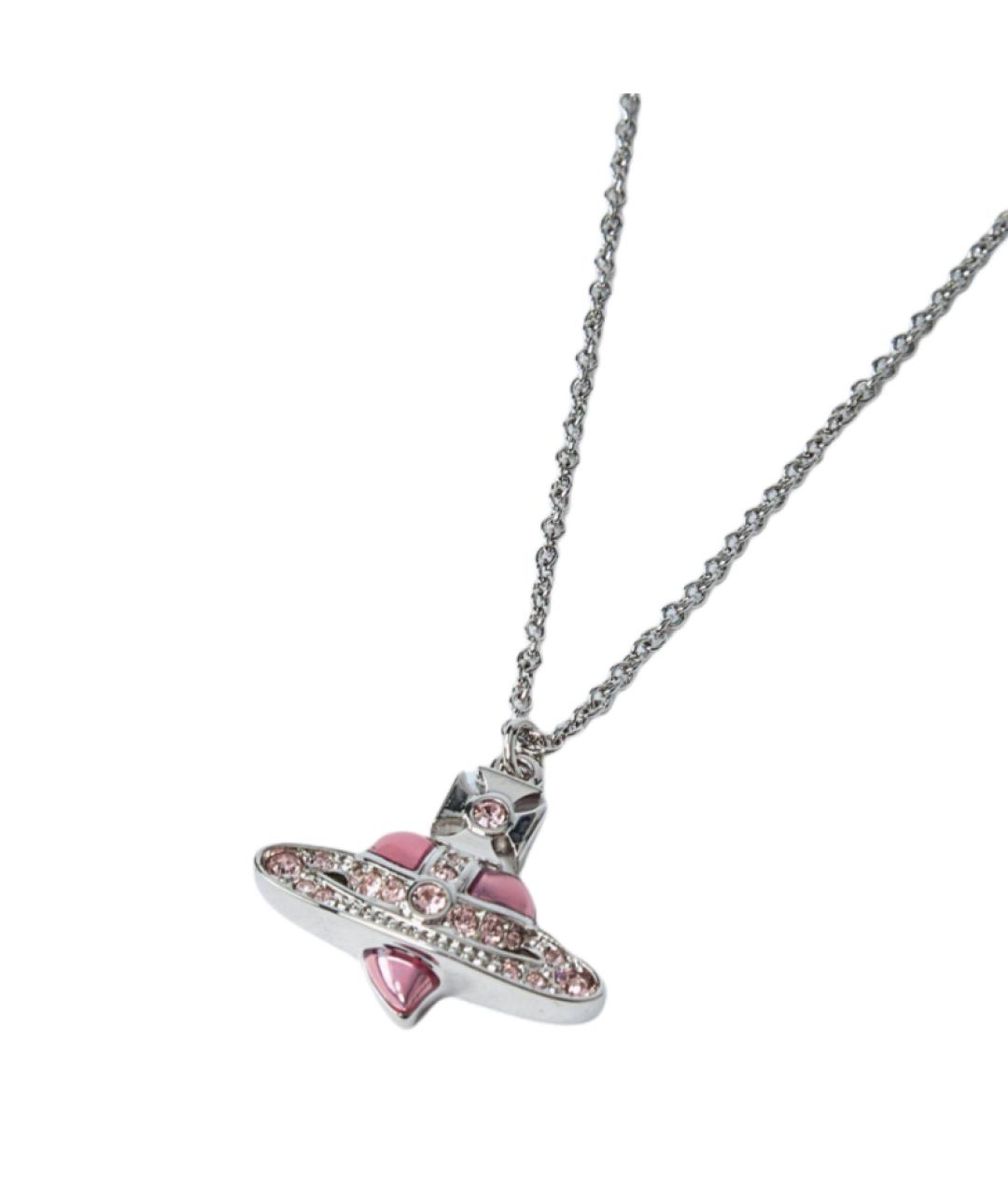 VIVIENNE WESTWOOD Серебряная латунная подвеска, фото 3