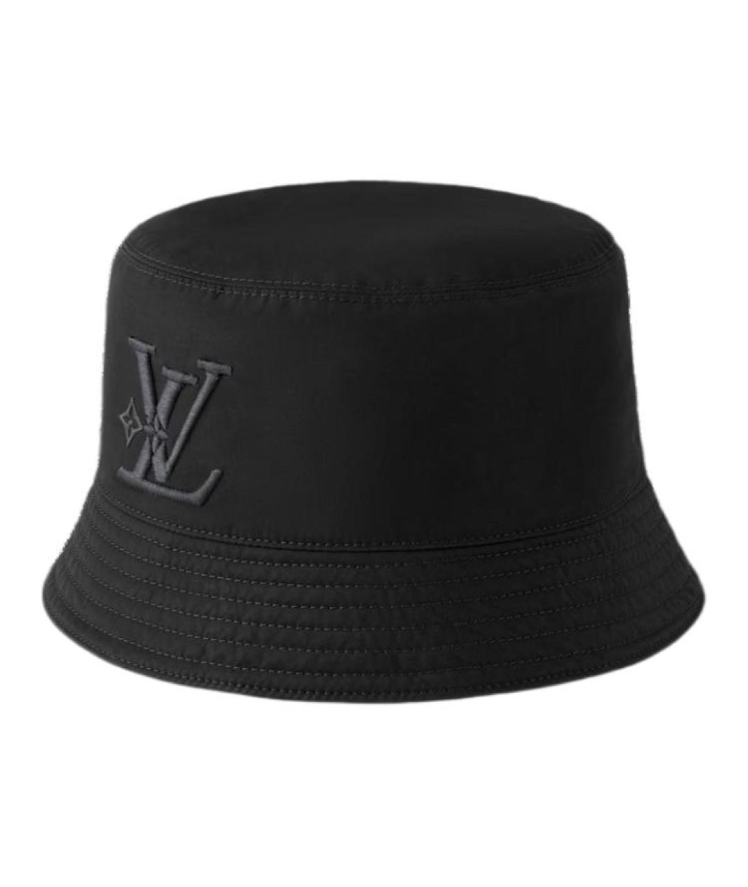 LOUIS VUITTON Черная синтетическая шляпа, фото 2