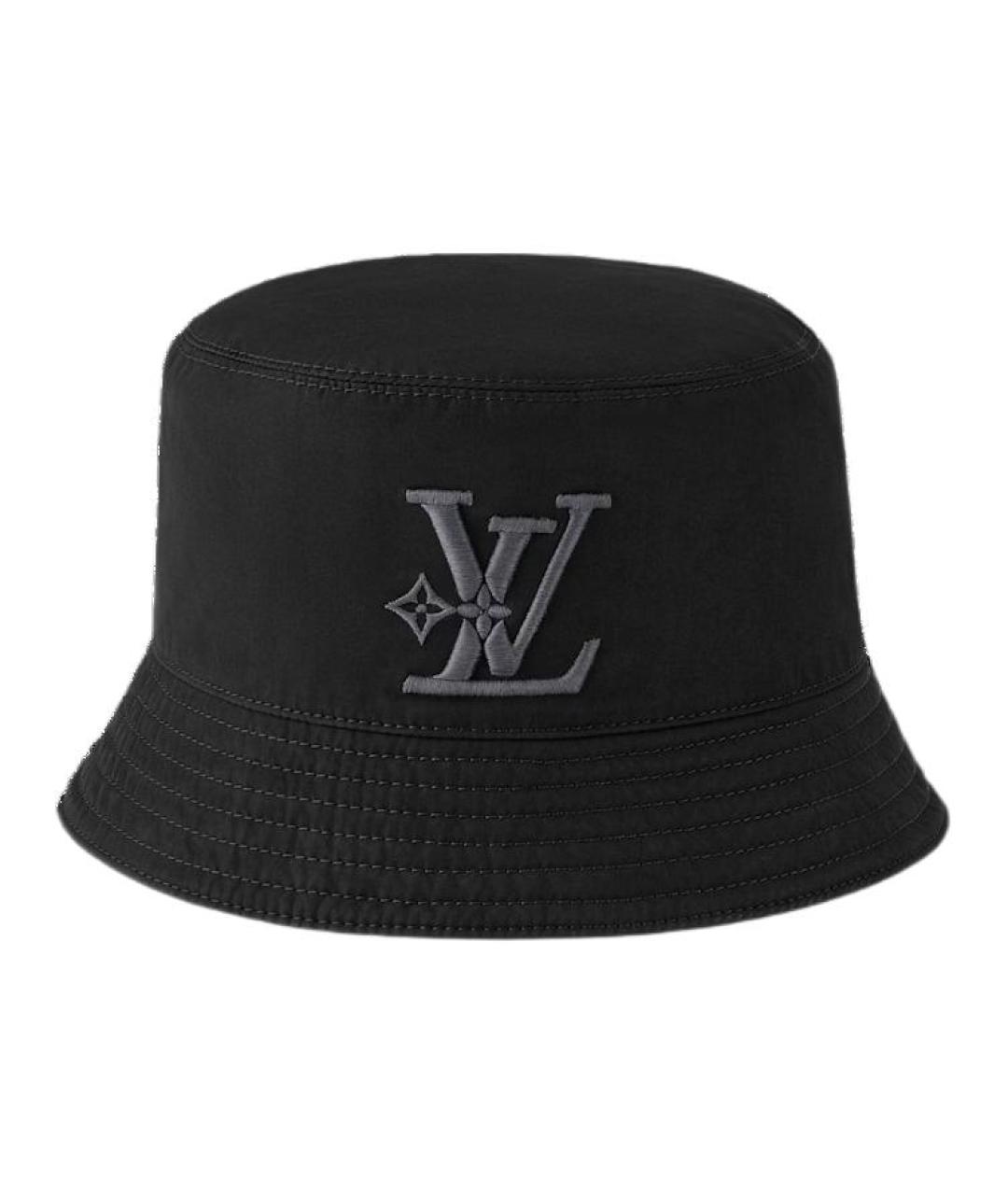 LOUIS VUITTON Черная синтетическая шляпа, фото 1