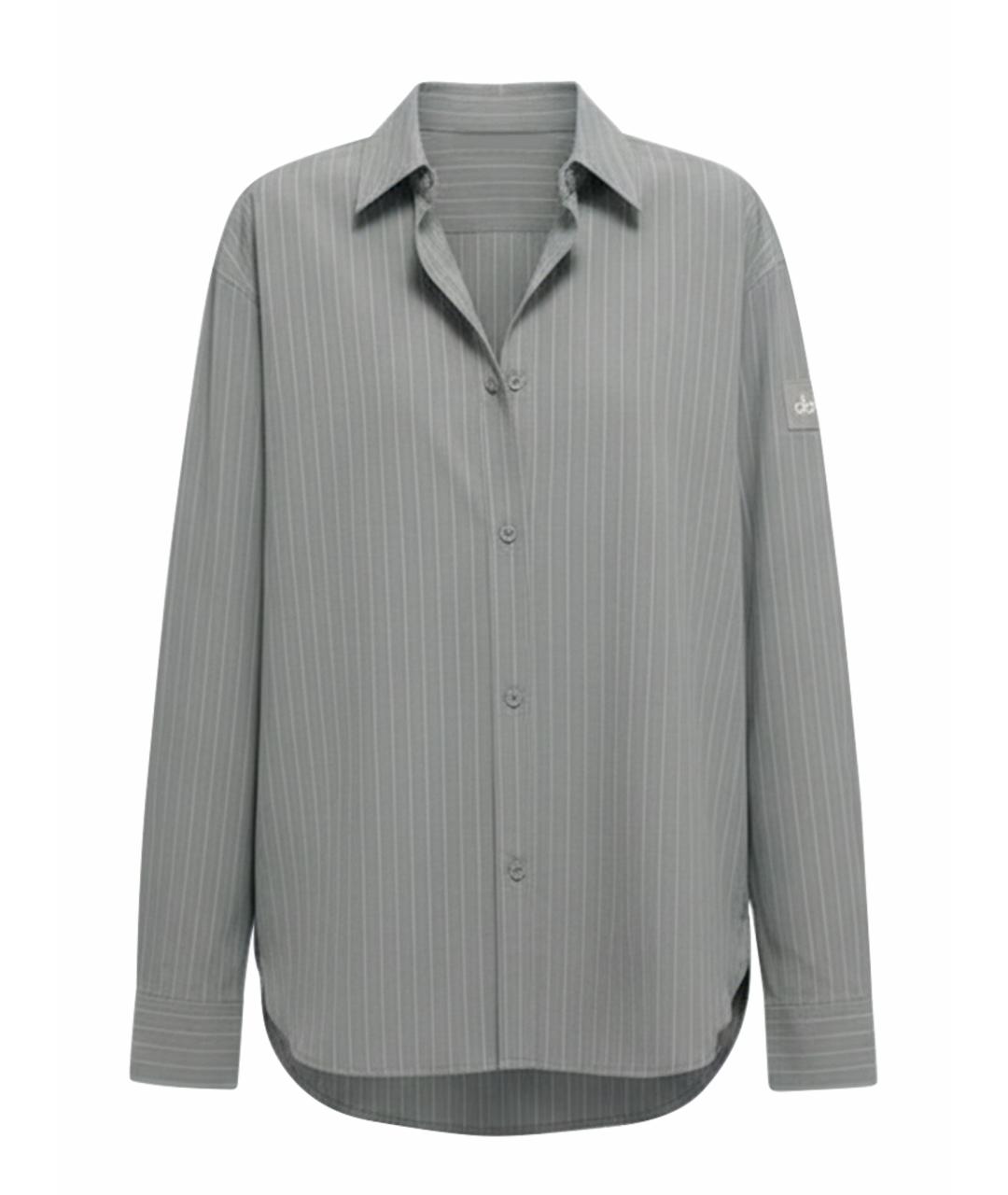 ALO YOGA Серая рубашка, фото 1